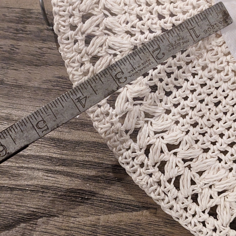 Handcrafted Scala Collezione Crocheted Starched S… - image 5